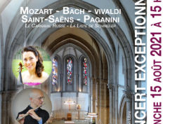 Concert exceptionnel Violon (Natacha Triadou), Flûte (Frère Hubert) et Orgue (Jean Jacques Griesser)