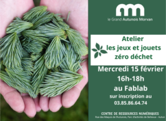 Atelier Zéro déchet : « Les jeux et jouets zéro déchet »