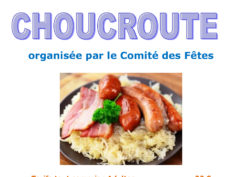 Repas choucroute