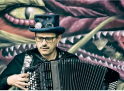Ciné-concert : film muet « the lost world » accompagne a l’accordeon