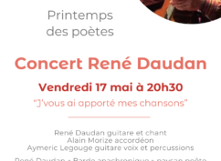 Concert de René Daudan