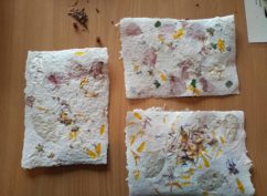 Papier fleuri