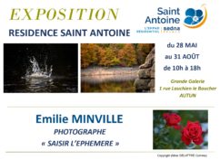 Exposition Emilie MINVILLE Photographe « Saisir l’Ephémère »