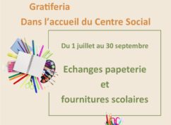Gratiferia – Echange de papeteries et matériels scolaires