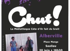 Festival CHUT ! Concert du Groupe Alberville à Saulieu le Vendredi 20 Juin à 18h30 – Place Monge