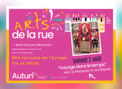 Arts de la Rue – « Voyage dans le temps » avec la Marquise et ses laquais