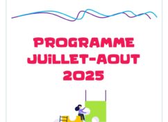 Programme Juillet – Aout 2025