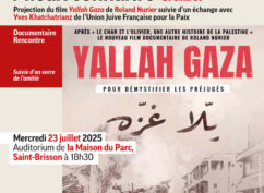 Projection-Rencontre « Mieux connaître Gaza »