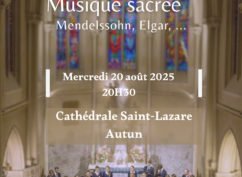 Concert  « Musique Sacrée autour de Mendelssohn, Elgar… »