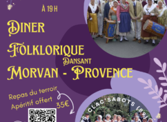 Dîner folklorique dansant morvan – provence