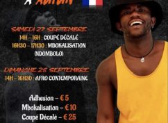 Stage de rentrée Terres de Cultures avec Serge Koffi (afro-contemporain, coupé-décalé, Mbokalisation)