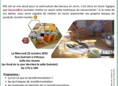 Atelier Bocaux&Co : la Lactofermentation