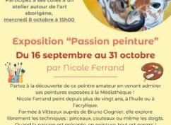 Expo « Passion peinture » par Nicole Ferrand