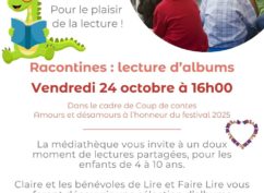 Racontines – Lecture d’albums