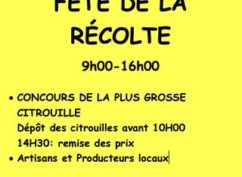Fête des Récoltes et concours de citrouilles