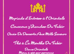 Soirée Mille & Une Nuits