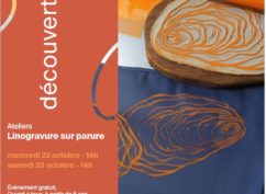 Atelier Linogravure sur parure