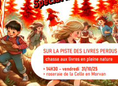 Sur la piste des livres perdus, spécial Halloween !