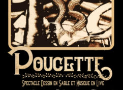 Poucette, spectacle sur sable