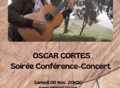 Conférence – Concert Oscar Cortés
