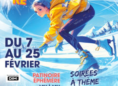 La patinoire éphémère d’Autun
