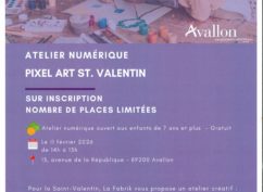 ATELIER NUMERIQUE PIXEL ART ST. VALENTIN