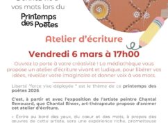 Atelier d’écriture