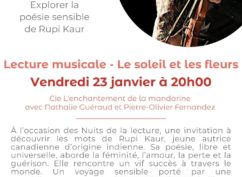 Lecture musicale – Le soleil et les fleurs