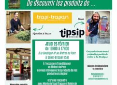 Déjeuner & Dégustation aux couleurs de la Marque Valeurs Parc, avec Marie de Trapi Trapan et Robin de Tipsip