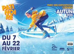 La patinoire éphémère d’Autun