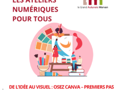 Atelier numérique – De l’idée au visuel : osez Canva (premiers pas)