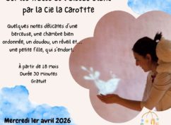 Spectacle petite enfance « sur les traces de l&rsquo;oiseau blanc »