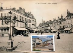 Cartes postales anciennes d&rsquo; Avallon.  Du cliché ancien au regard contemporain