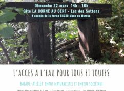 Balade Nature Symbolique L&rsquo;EAU