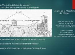 Conférence « Les clés de la Madeleine de Vézelay »