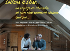 Spectacle Lettres à Elise
