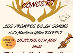 Concert de trompes de chasse et le Moulinois Gilles BUFFET