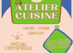 Atelier de cuisine cin&rsquo;espiègle