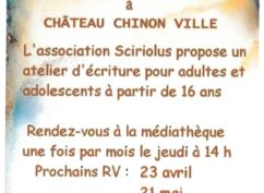 Atelier d&rsquo;écriture imaginative