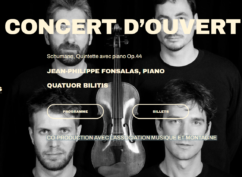 L&rsquo;Ascension en musique – Piano et quatuor à cordes/Schumann