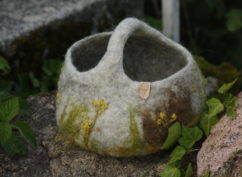 Stage de l&rsquo;usage de la laine « Feutrage de panier »