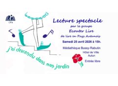 Lectures par le groupe écouter-lire « j’ai descendu dans mon jardin »