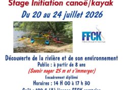Stage initiation canoë/kayak