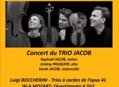Concert du Trio Jacob