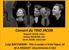 Concert du Trio Jacob