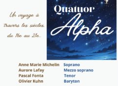 Concert Quatuor Alpha
