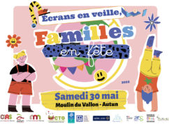 Ecrans en veille, familles en fête