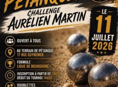 Concours de pétanque