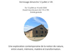 Biennale d’Art Contemporain – Exposition « Natures »