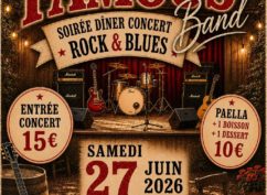 Soirée dîner concert Rock & Blues
